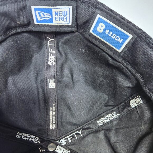 New Era 59FIFTY Hat Cap All-Over Sticker Embroidery Patch Fitted Size 8 - Picture 9 of 9